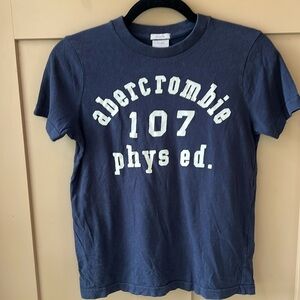 Abercrombie & Fitch Y2K Youth M 100% Cotton Crew Neck Tee Shirt